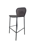 Tabouret haut en métal empilable