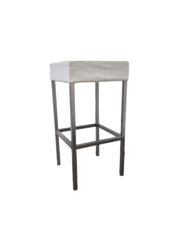 Tabouret haut Pedrali Cube blanc