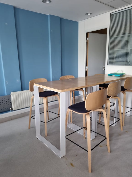 Tabouret mi-haut La Chaise Française - H10 tapissé