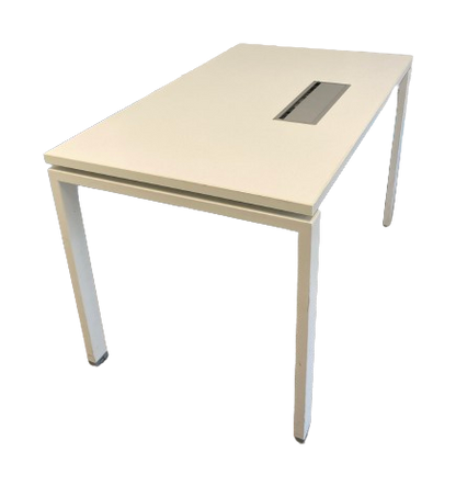 Bureau Droit 140x80x- Majencia Blanc