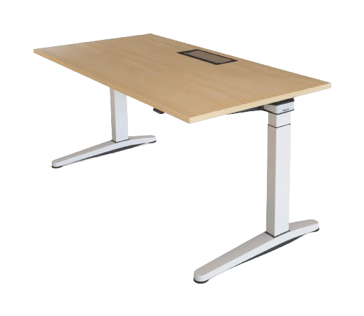 Bureau réglable 160x80x74 Steelcase OLOGY Bois