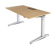 Bureau réglable 160x80x74 Steelcase OLOGY Bois